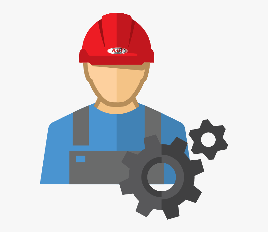 Transparent Construction Worker Icon Png - Construction Worker, Png Download, Free Download