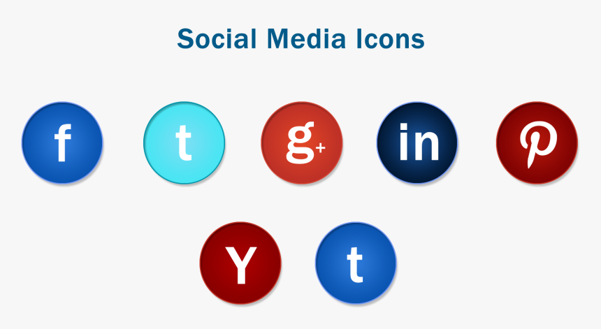 Social Media Icons1 - Icon, HD Png Download, Free Download