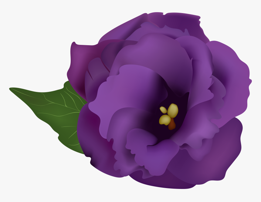 Purple Flowerpng Transparent Clip Art Imageu200b Gallery - Purple Flowers Clipart Transparent, Png Download, Free Download