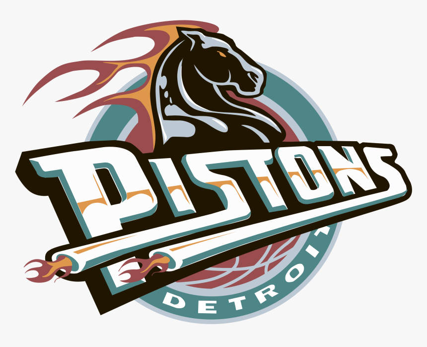 Detroit Pistons Logo Png - Detroit Pistons, Transparent Png, Free Download