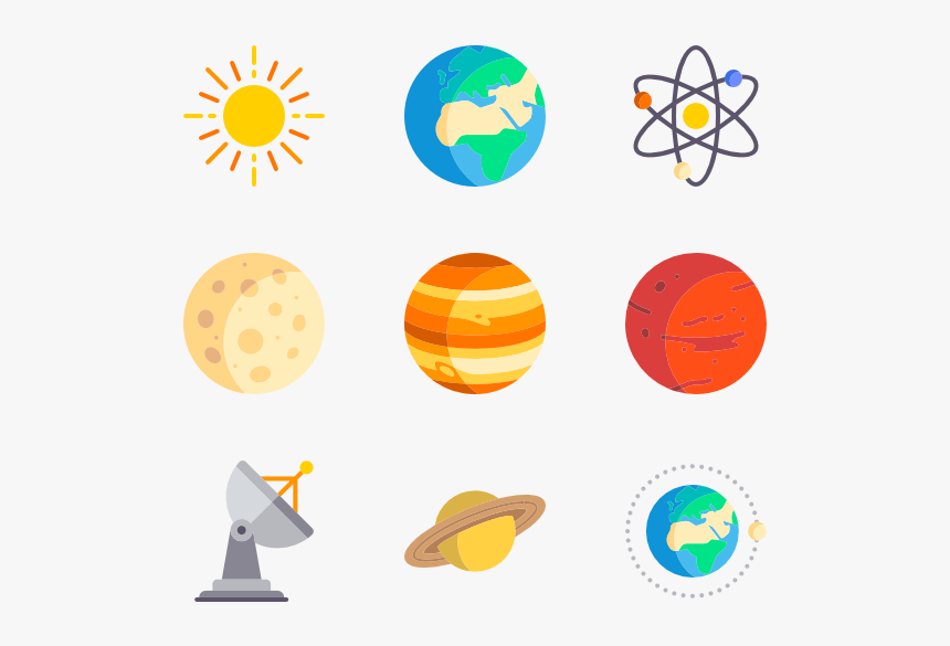 Rocket Icons Free Vector - Space Icons Png, Transparent Png, Free Download