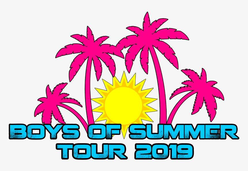 Transparent Summer Word Art Png - 2019 Boys Of Summer Tour, Png Download, Free Download