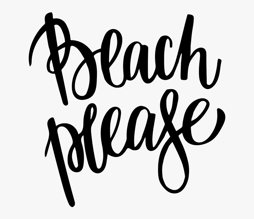 Beach Text Png Transparent, Png Download, Free Download