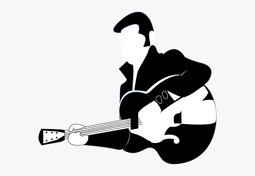 Musician Black And White Icon, HD Png Download, Free Download