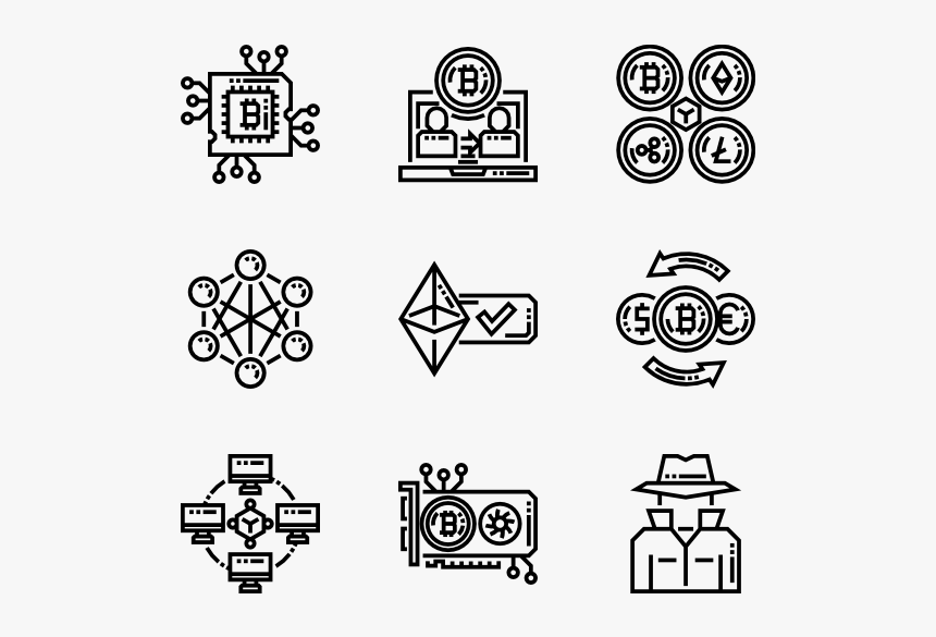 Blockchain - Farm Icons, HD Png Download, Free Download