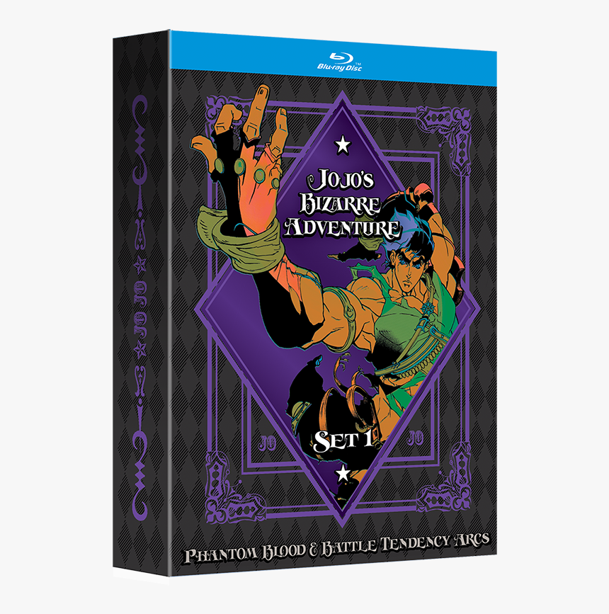 Bizarre Adventure Season 1 Blu-ray - Jojo's Bizarre Adventure Blu Ray, HD Png Download, Free Download