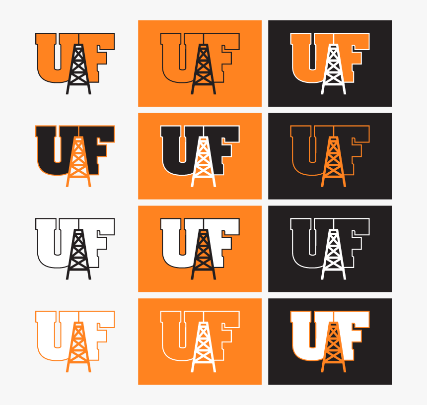 Athletics Color Variations - Athletics Png University Of Findlay Logo, Transparent Png, Free Download