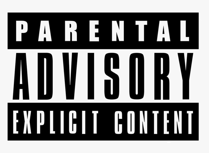 Explicit Content Png - Hip Hop Parental Advisory, Transparent Png, Free Download
