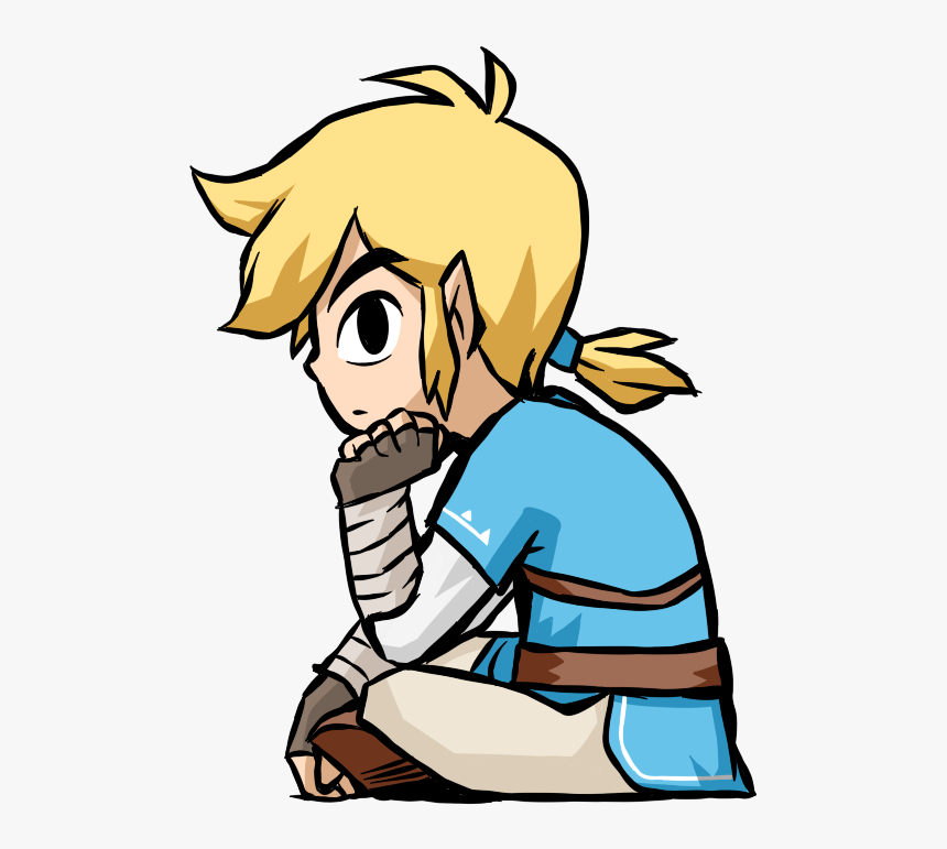 The Legend Of Zelda - Breath Of The Wild Toon Link, HD Png Download, Free Download