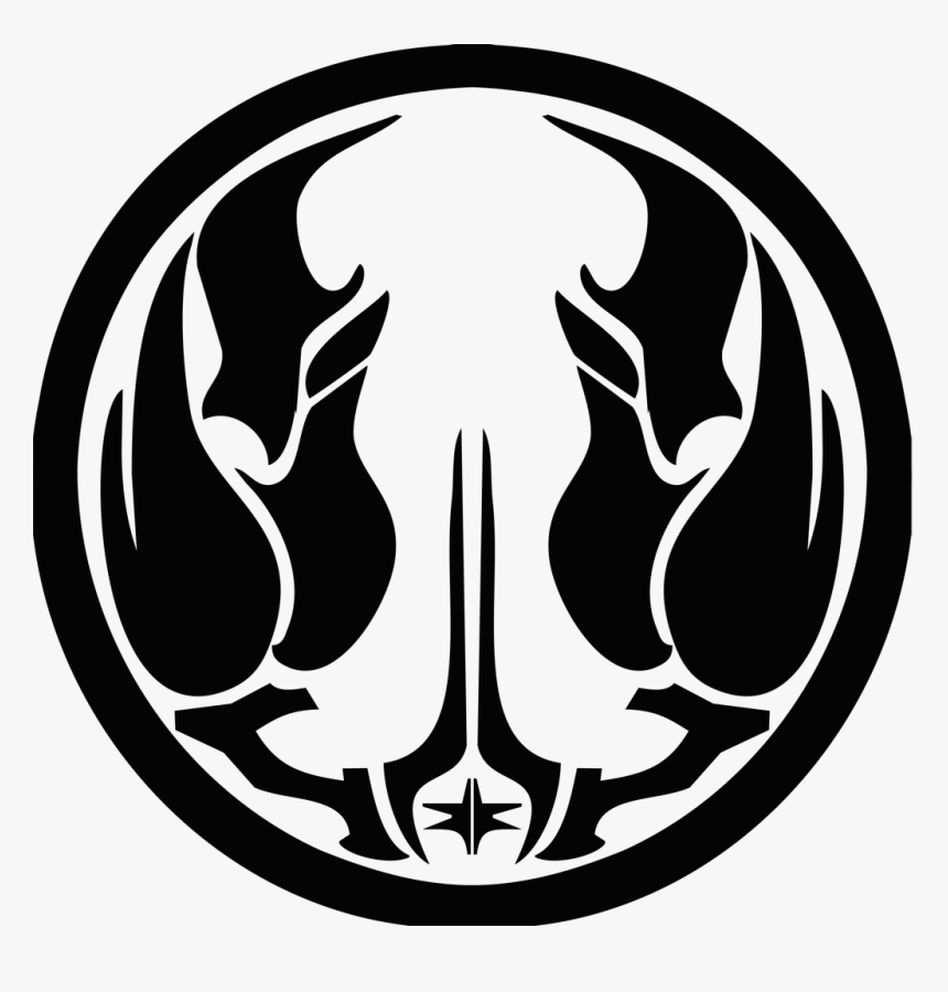 Jedi Order Symbol Png - Emblem, Transparent Png - kindpng