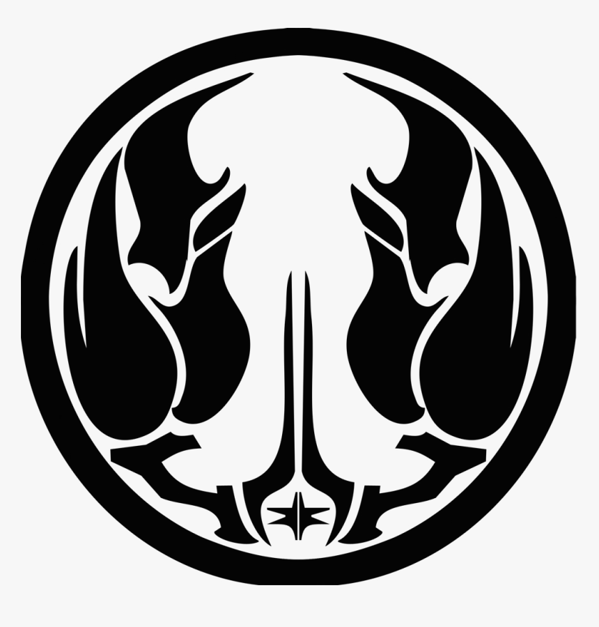 Jedi Order Symbol Png - Emblem, Transparent Png, Free Download