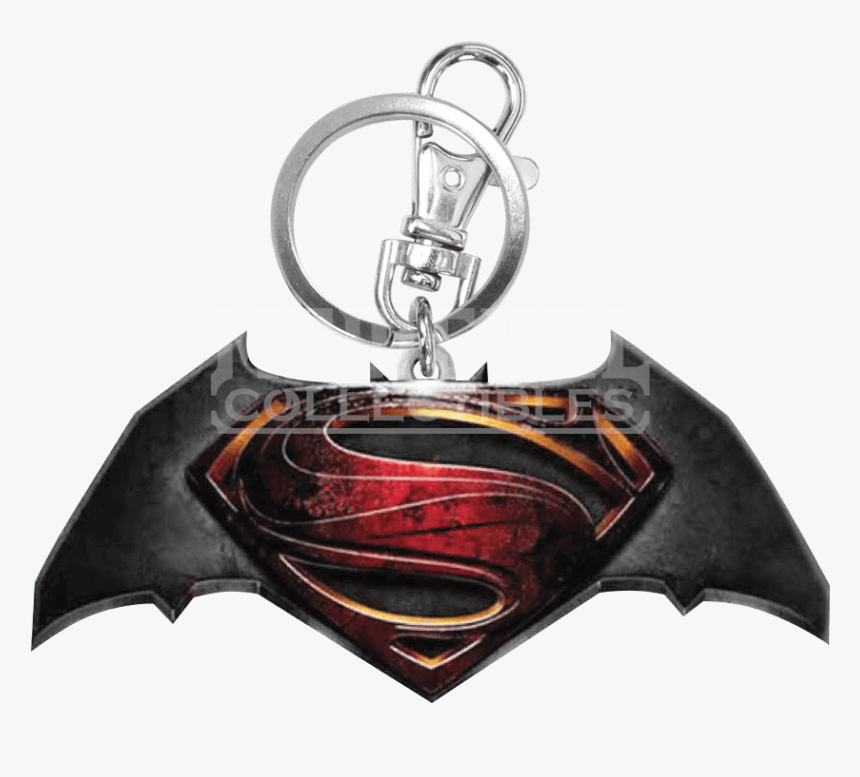 Colored Batman V Superman Keychain - Batman V Superman: Dawn Of Justice, HD Png Download, Free Download