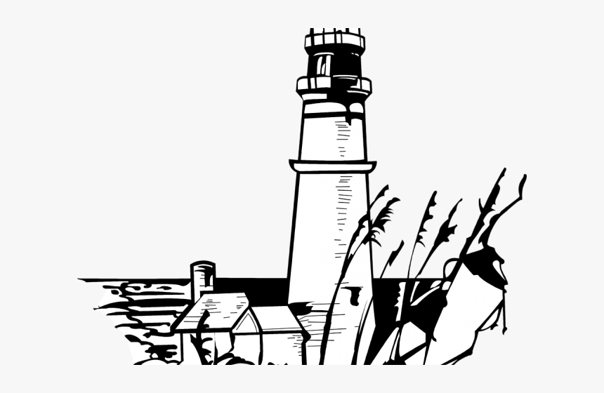 Transparent Lighthouse Clipart Png - Lighthouse Drawing Clipart, Png Download, Free Download