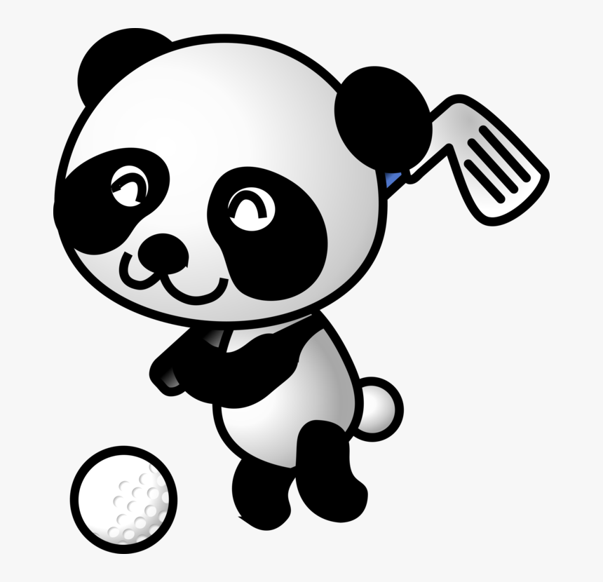 Panda Golf, HD Png Download, Free Download