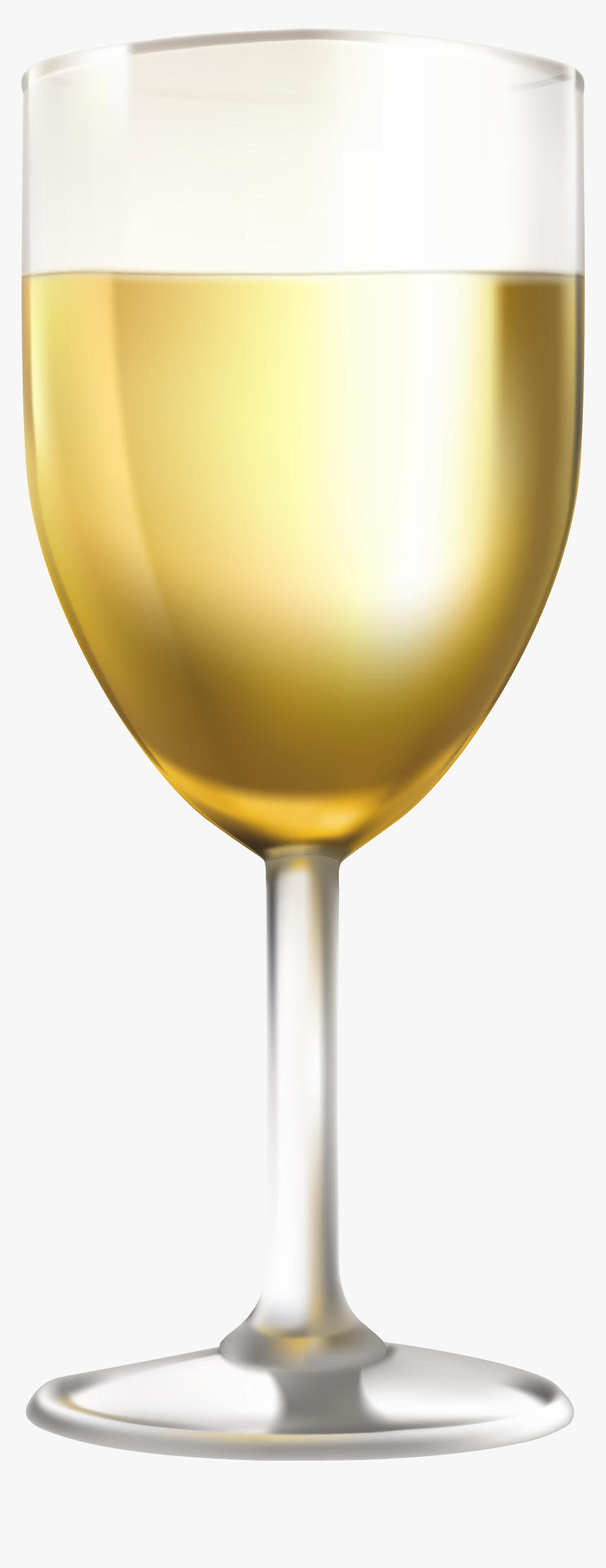 White Clip Art Wine Glass, HD Png Download, Free Download