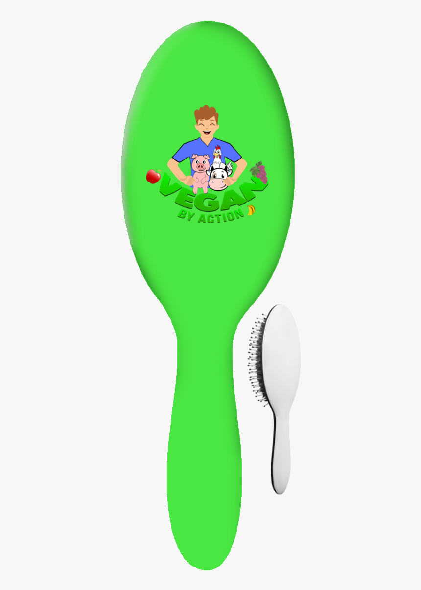 Hb Hair Brush Kelly One Size Vegan By Action, HD Png Download, Free Download