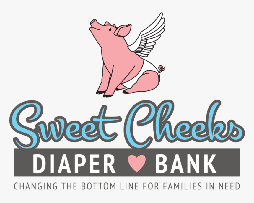 Diapers Clipart Diaper Drive - Sweet Cheeks Diaper Bank Cincinnati, HD Png Download, Free Download