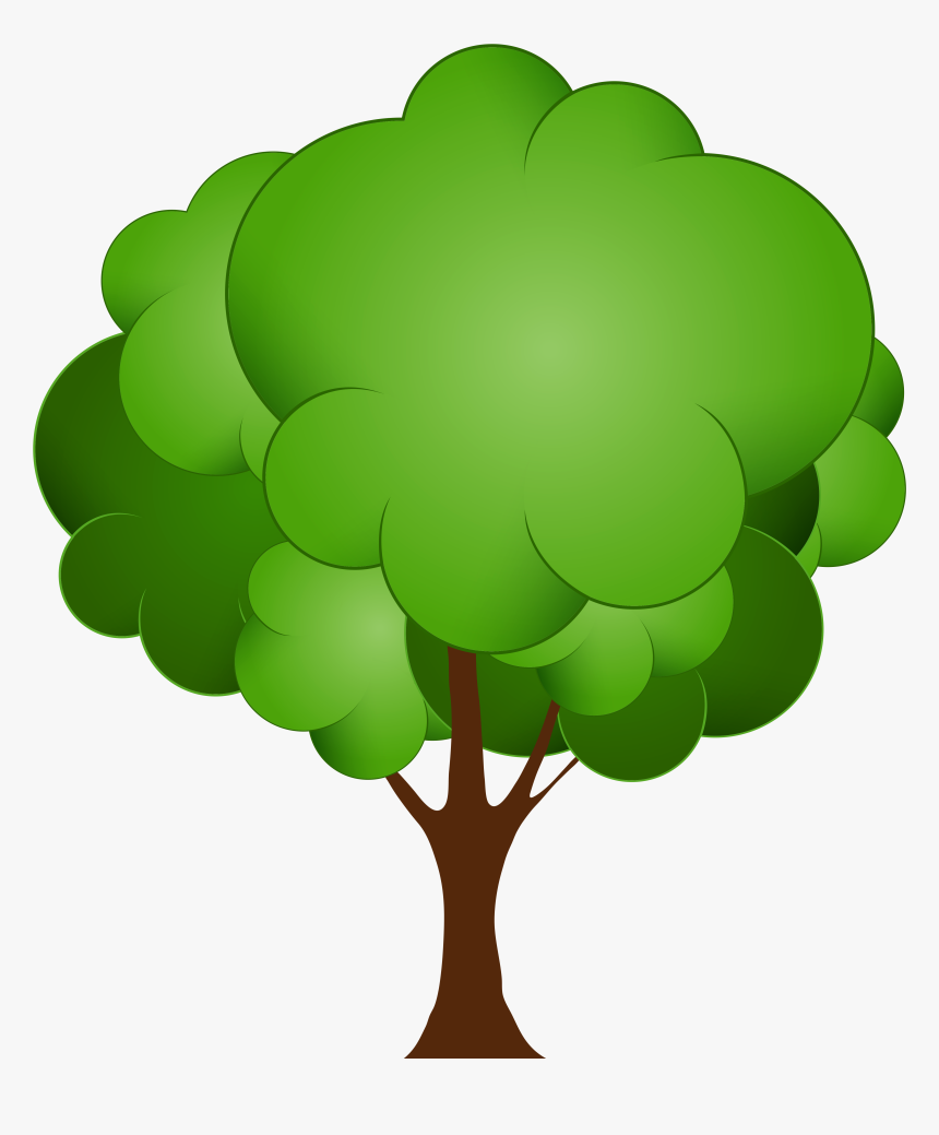 Green Tree Png Clip Art - Tree Clipart Png, Transparent Png, Free Download