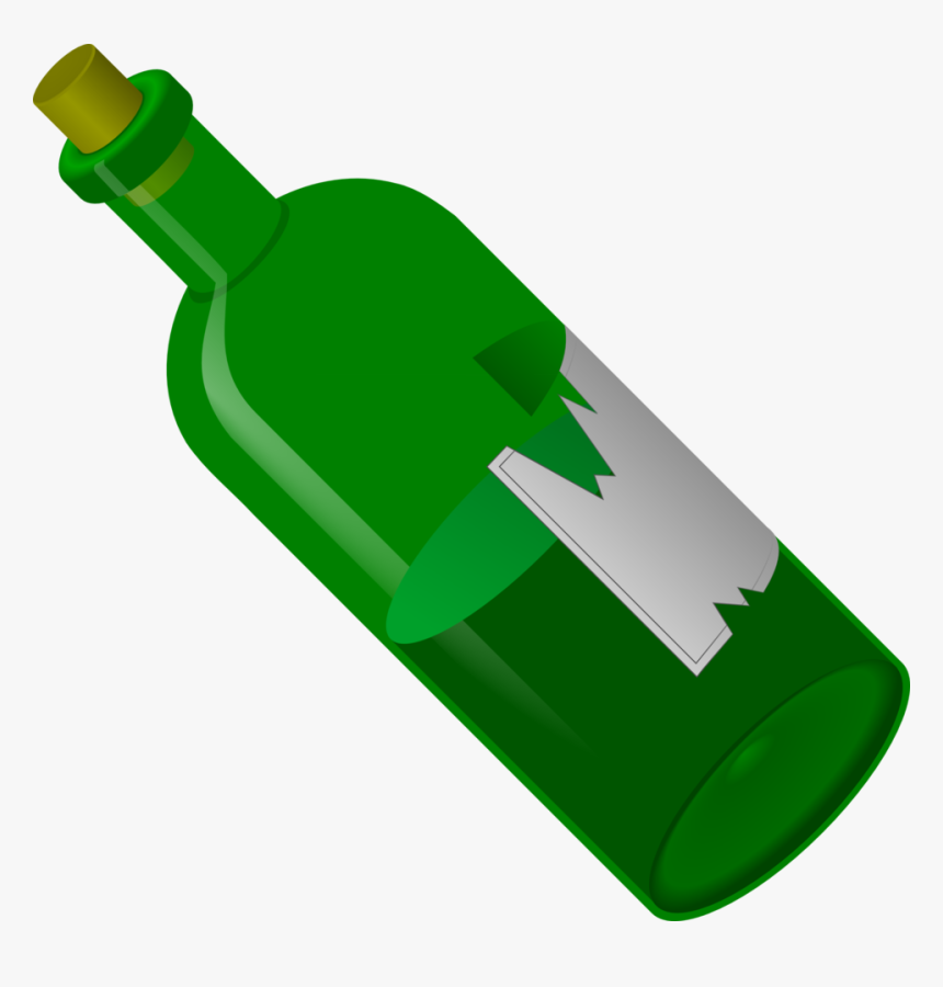 Broken Bottle Clipart Png, Transparent Png - kindpng