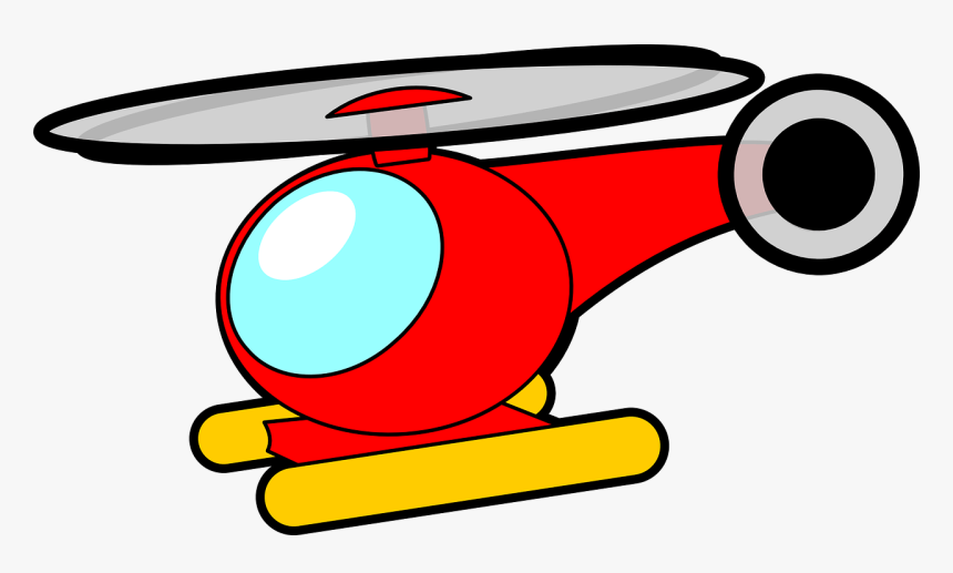 Free To Use & Public Domain Helicopter Clip Art - Cartoon Helicopter Clipart, HD Png Download, Free Download