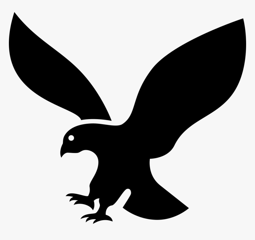 Eagle Silhouette In Flight - Aguila Sombra Png, Transparent Png - kindpng