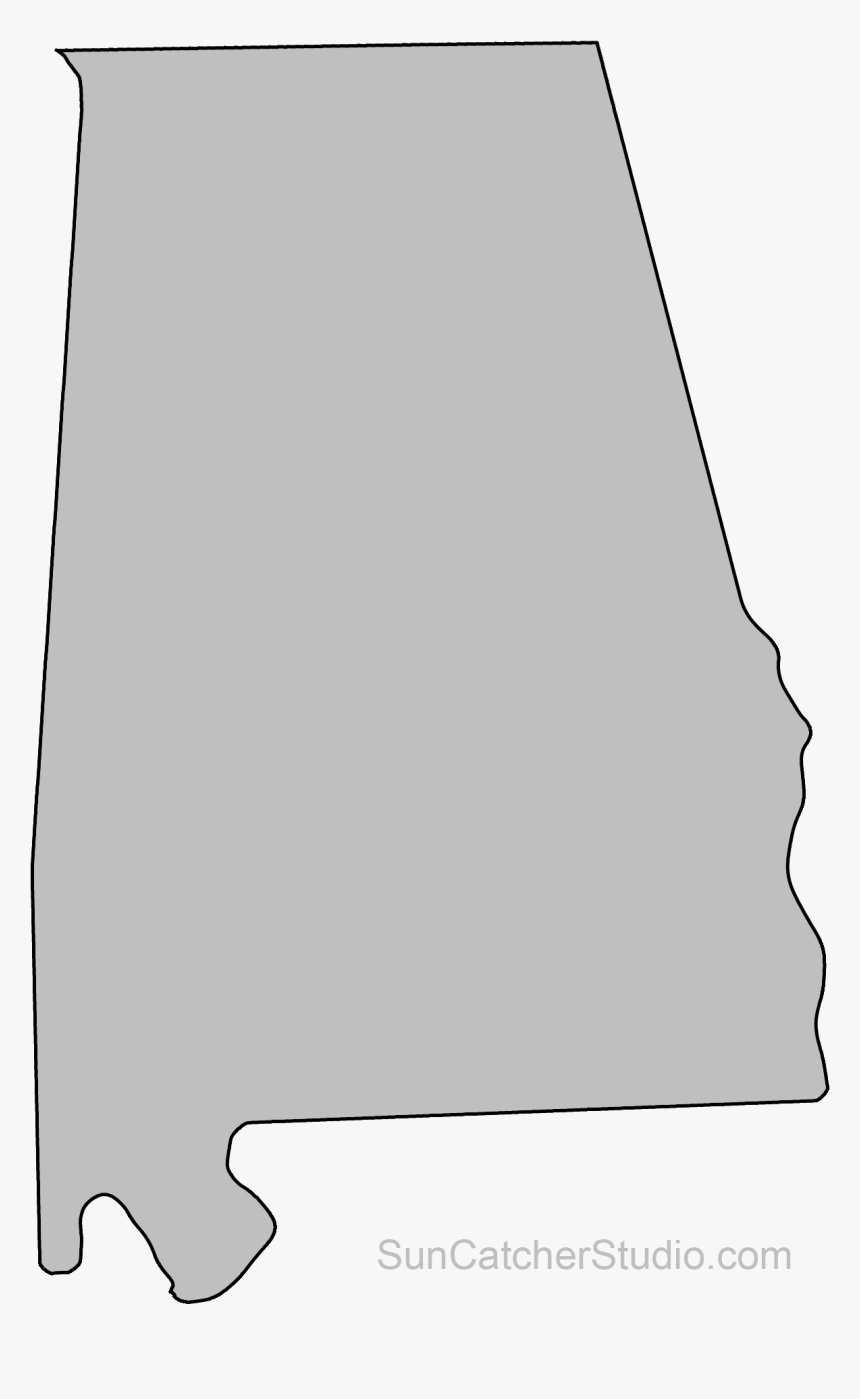 Shape Of State Of Alabama, HD Png Download - kindpng