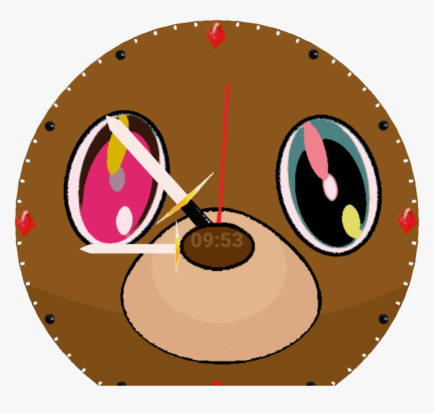 Dropout Bear - Kanye Art Png, Transparent Png, Free Download