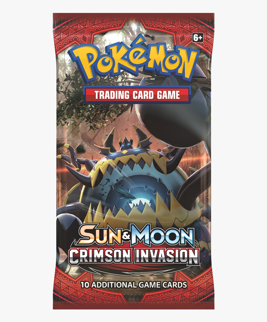 Jeux 3 Dragons - Pokemon Crimson Invasion Booster Pack, HD Png Download, Free Download