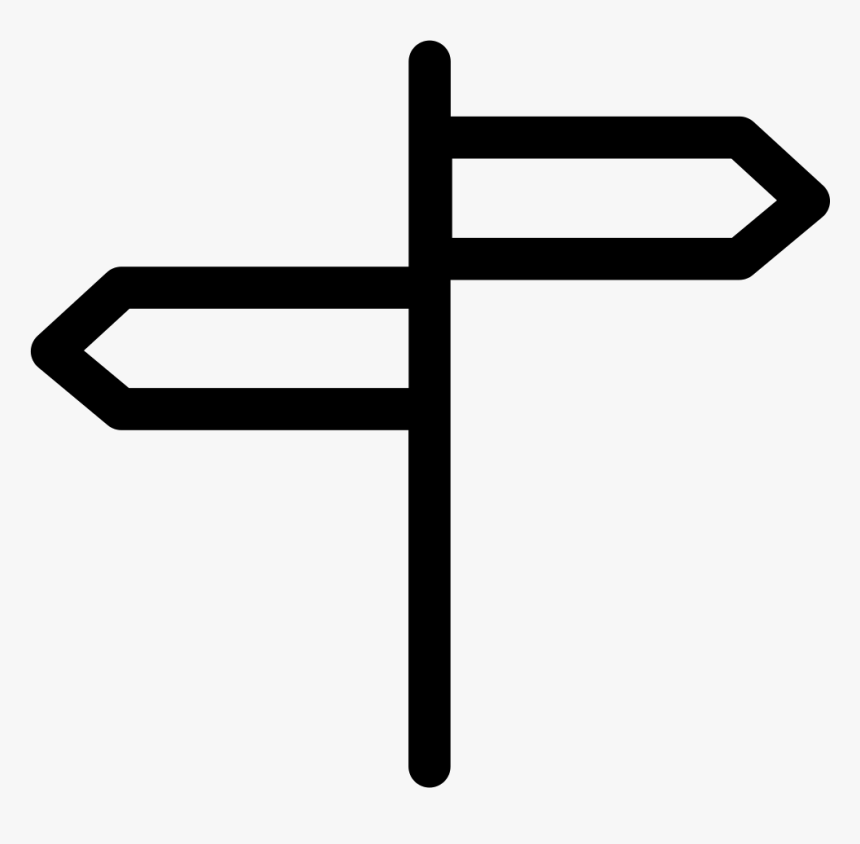 Transparent Pole Png - Directional Arrows Icon, Png Download, Free Download