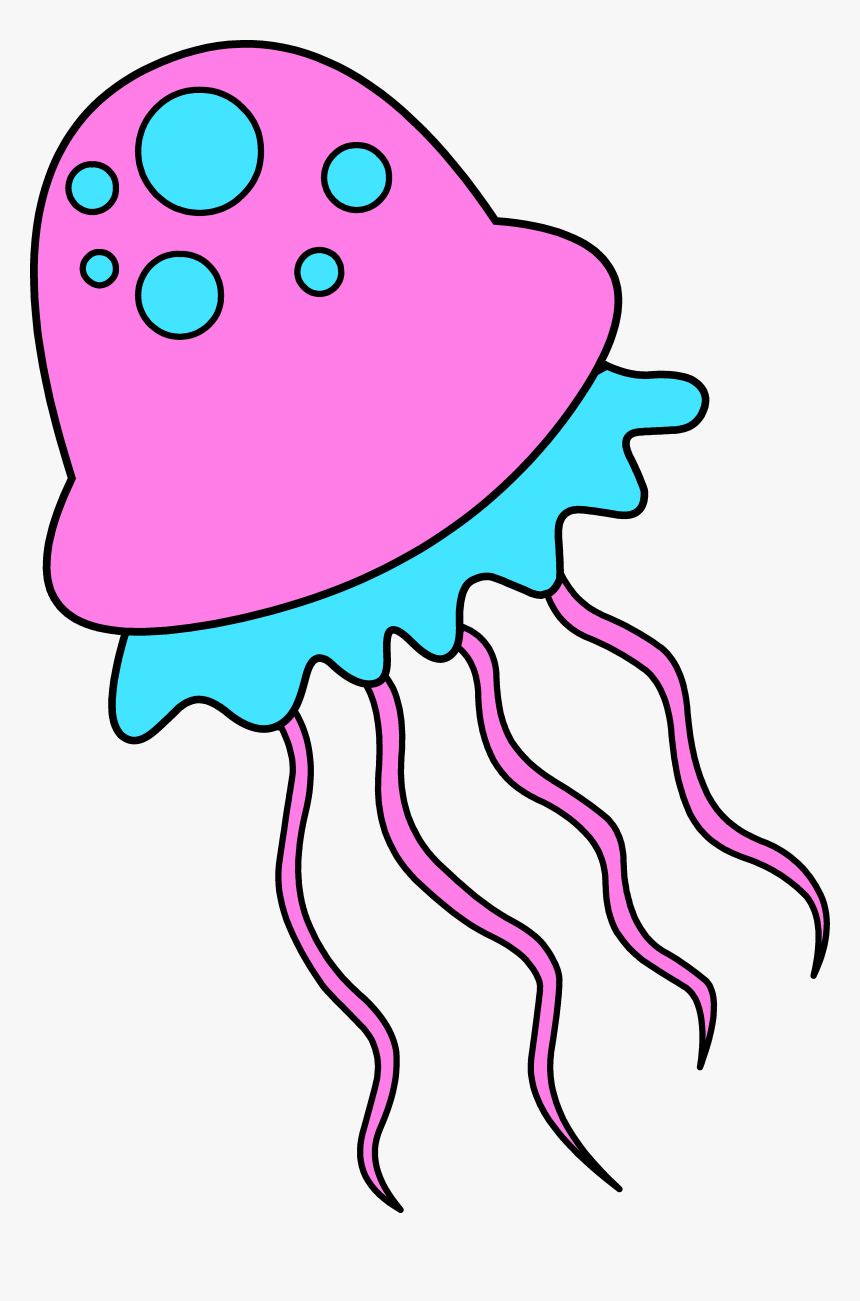 Download Transparent Spongebob Jellyfish Png - Jelly Fish Clipart ...