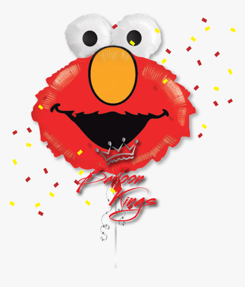 Elmo Head - Sesame Street Foil Balloons Bouquet, HD Png Download, Free Download