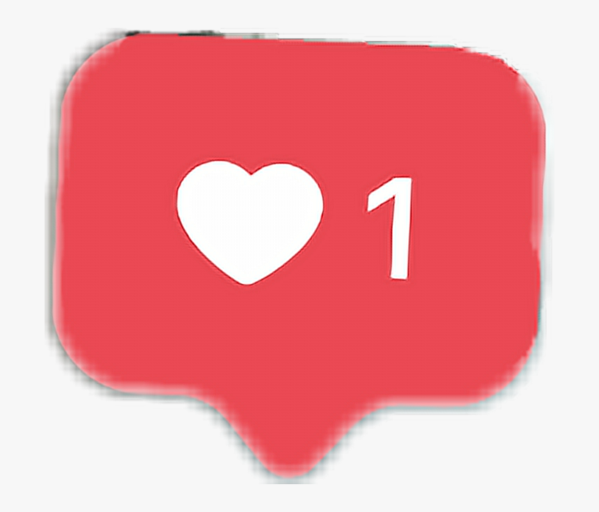 Speechbubble Like Instagram Tumblr Heart One Love Cute - Instagram Love Sticker, HD Png Download, Free Download