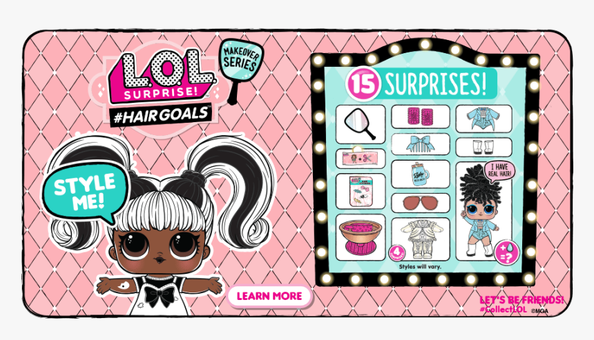 lol 15 surprise hair goals