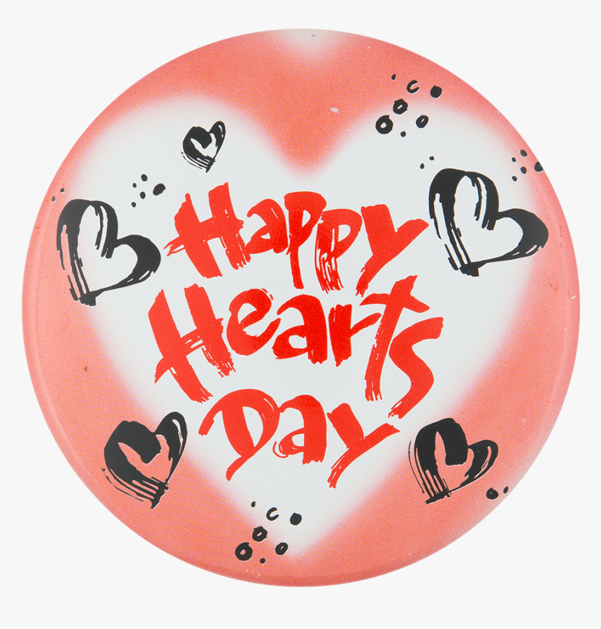 Happy Hearts Day Events Button Museum - Balloon, HD Png Download - kindpng