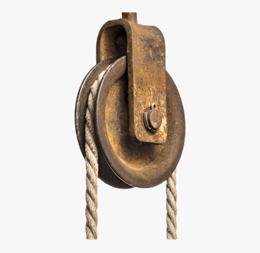 Rope Pulley - Simple Pulley, HD Png Download, Free Download