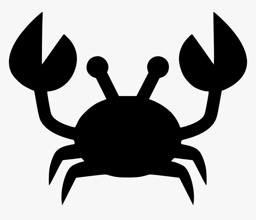 Transparent Crab Claw Png - Transparent Background Crab Icon, Png Download, Free Download