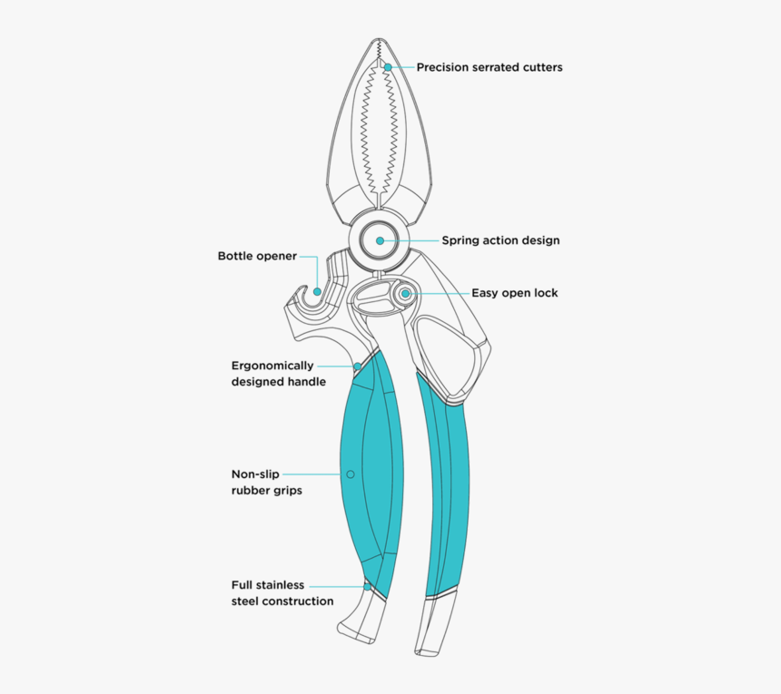 Crab Claw Cutter - Sketch, HD Png Download, Free Download