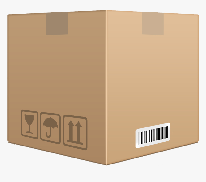 Download Cardboard Box Container Png Transparent Images - Transparent Background Cardboard Box Png, Png Download, Free Download