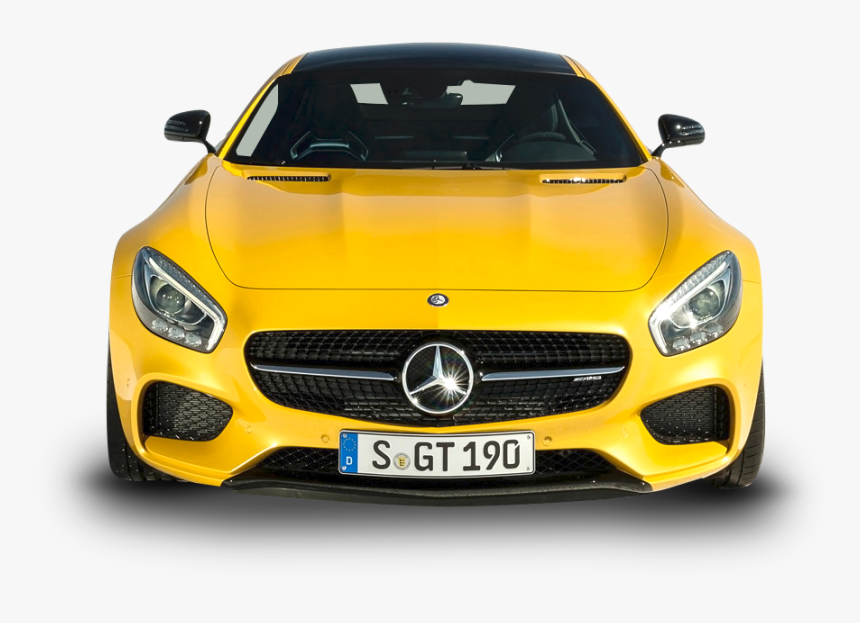 Mercedes Yellow Png, Transparent Png, Free Download