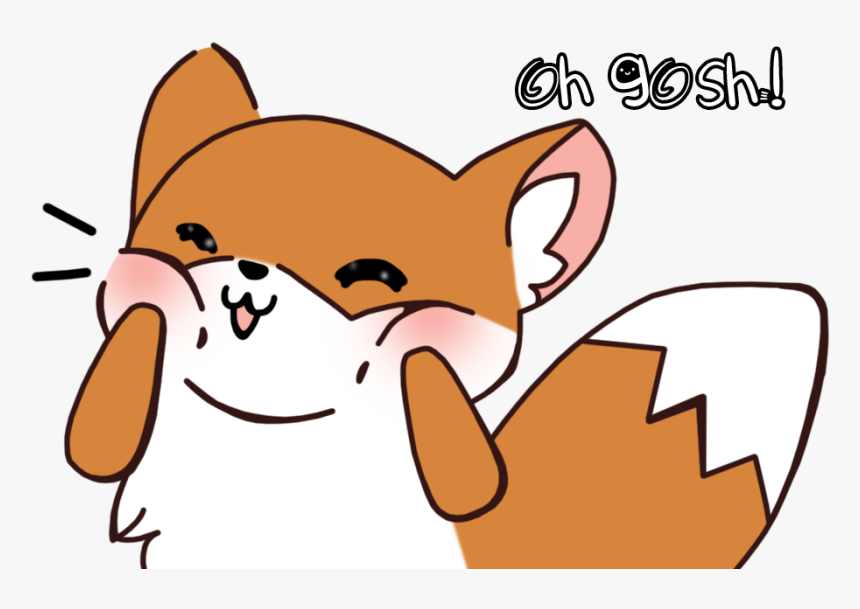 It"s Just A Cute Fox, What Are You Talking About , - Aww You Make Me Blush, HD Png Download, Free Download