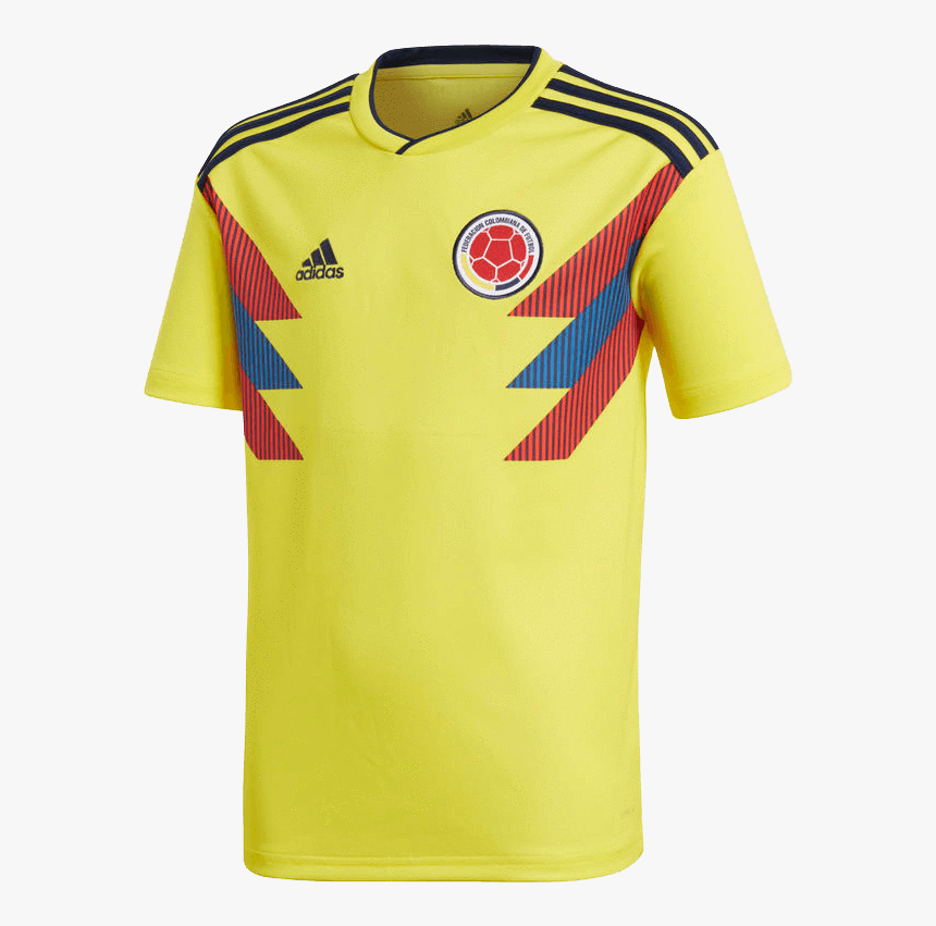 Colombia Home Jersey 2018, HD Png Download - kindpng