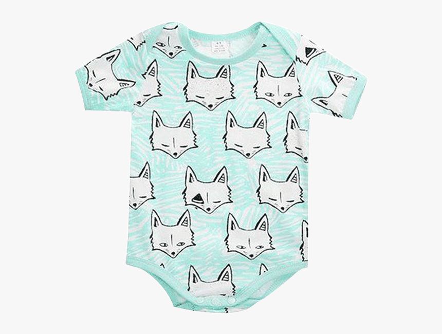 Petite Bello Bodysuit 3-6 Months Cute Fox Bodysuit - Romper Suit, HD Png Download, Free Download