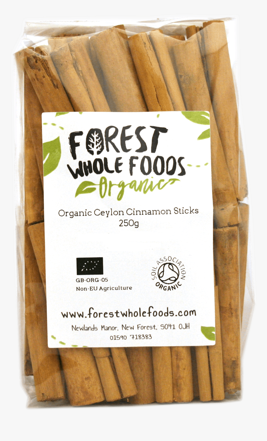 Organic Ceylon Cinnamon Sticks 250g - Organic Ceylon Cinnamon, HD Png Download, Free Download