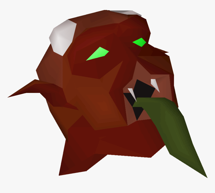 Transparent Demon Head Png - Old Runescape Demon, Png Download, Free Download