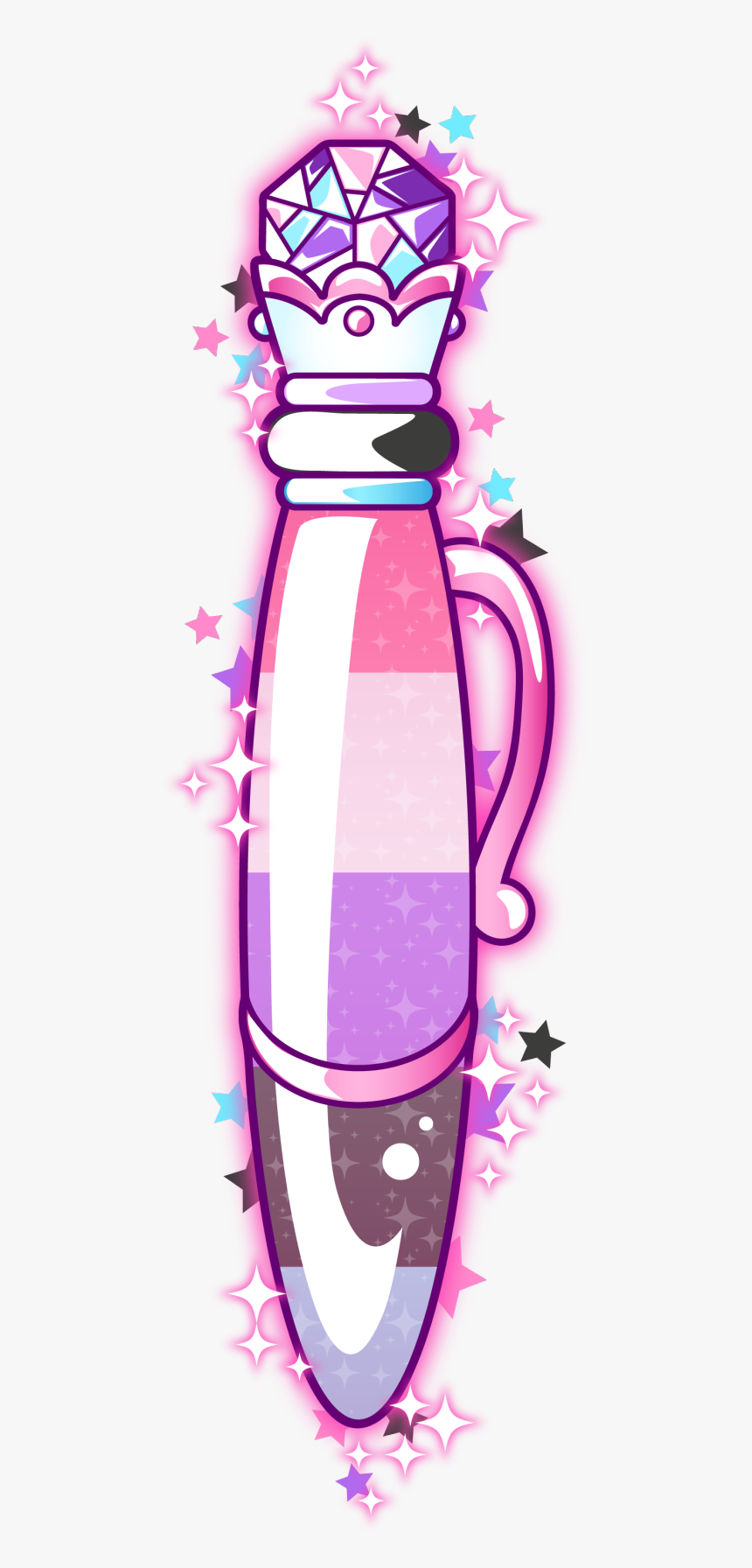 Sailor Moon Sugar Wand, HD Png Download, Free Download