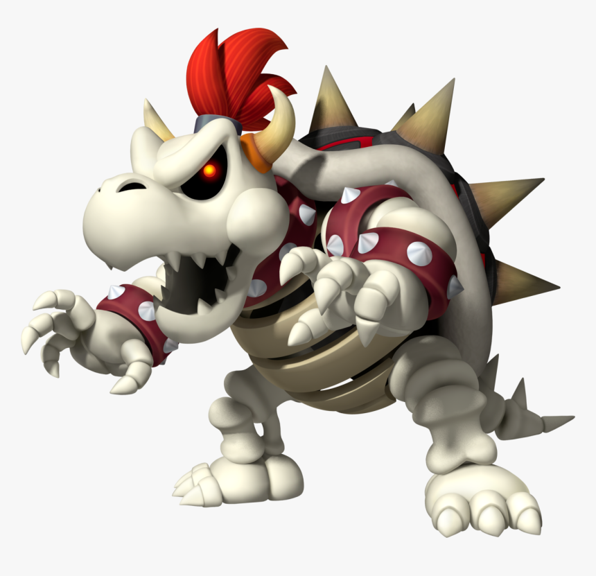 Mario Dry Bowser, HD Png Download, Free Download