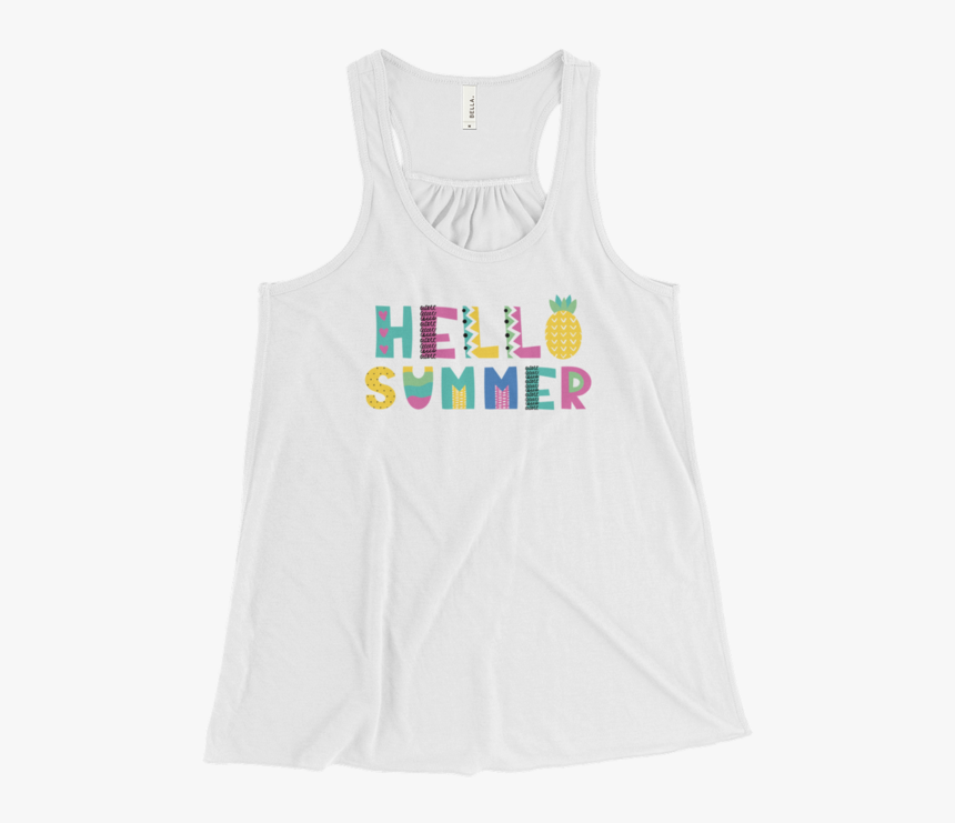 Hello Summer Tank - Active Tank, HD Png Download, Free Download