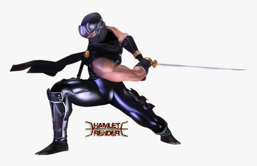 Transparent Ninja Gaiden Png - Ryu Hayabusa Ninja Gaiden Black, Png Download, Free Download
