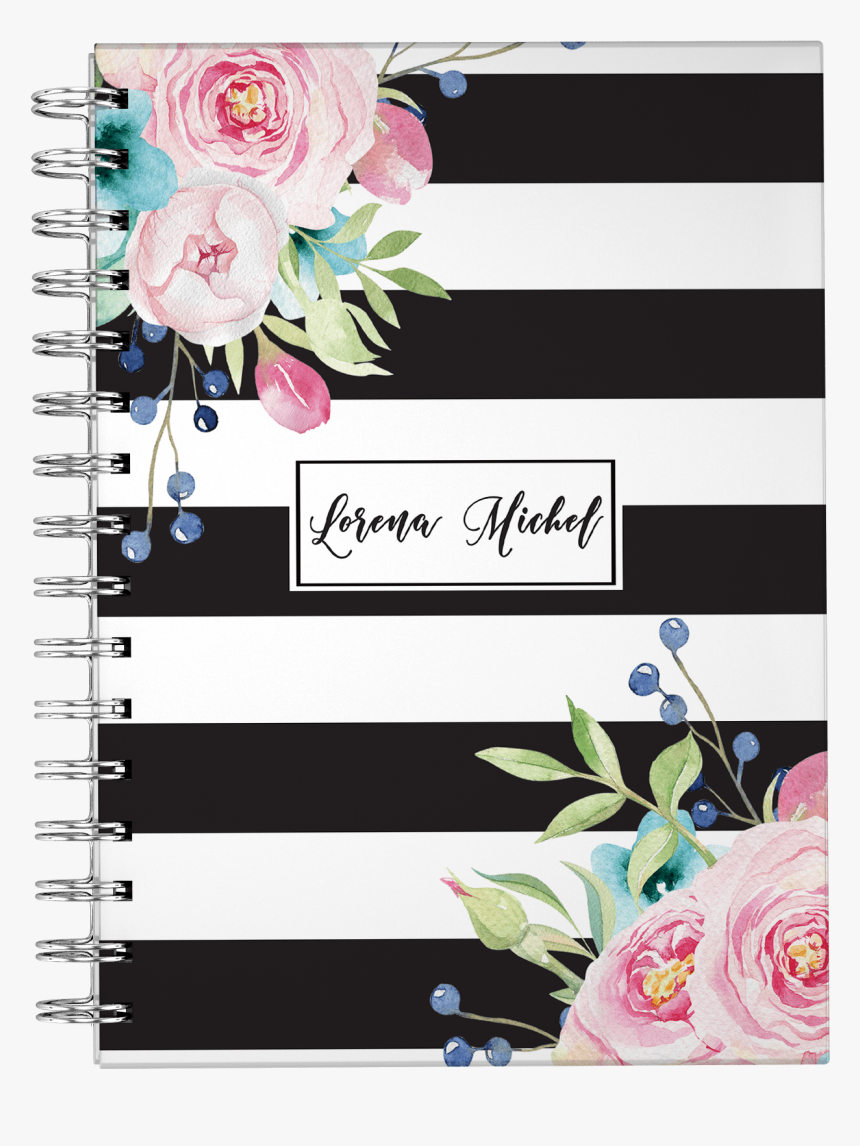 Capa De Caderno De Flores, HD Png Download, Free Download