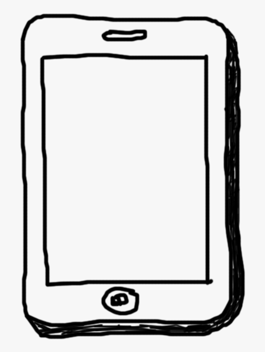 Phone Doodle Png, Transparent Png, Free Download